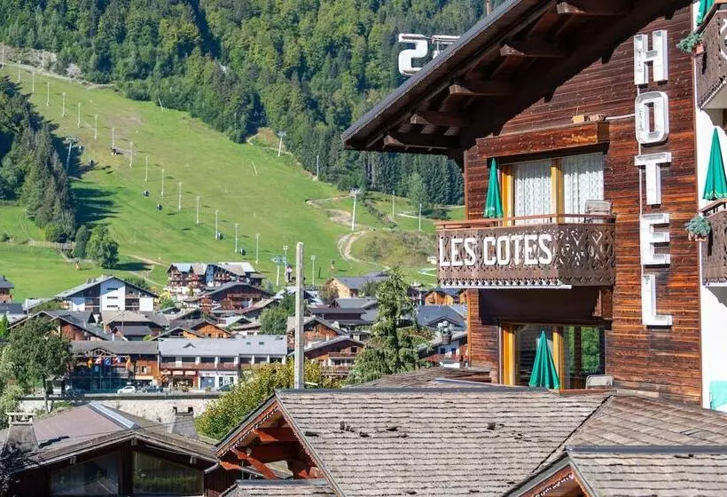 اقامتگاه Hôtel Les Côtes, Résidence Loisirs Et Chalets