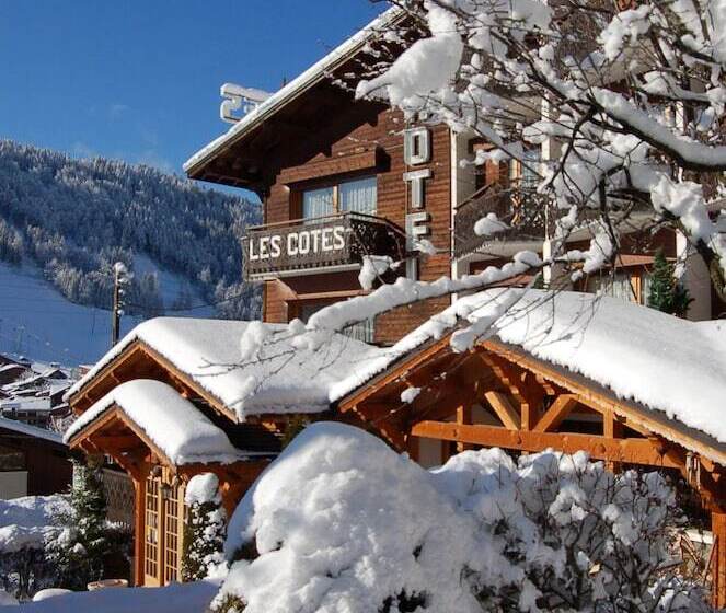 اقامتگاه Hôtel Les Côtes, Résidence Loisirs Et Chalets
