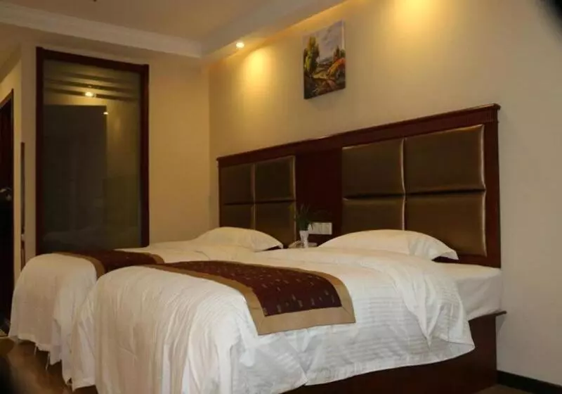 Hotelli Greentree Inn Hunan Jishou Longshan Yuelu Avenue Business