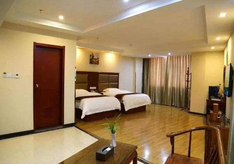 Hotelli Greentree Inn Hunan Jishou Longshan Yuelu Avenue Business