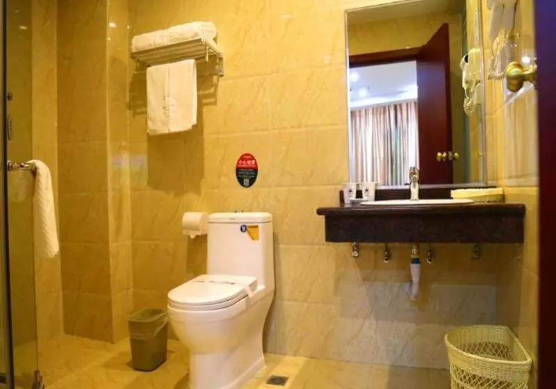 Hotelli Greentree Inn Hunan Jishou Longshan Yuelu Avenue Business