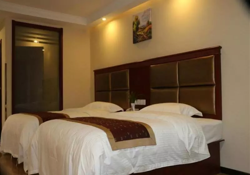 Hotelli Greentree Inn Hunan Jishou Longshan Yuelu Avenue Business