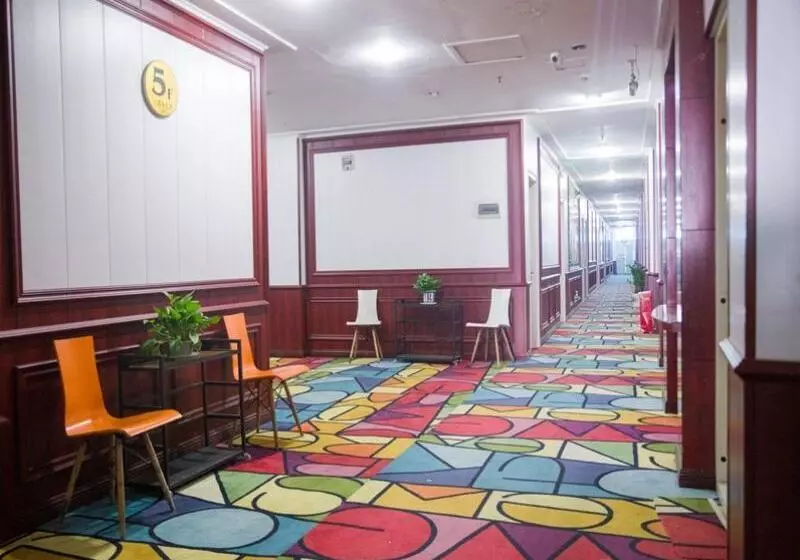 Hotelli Shell Hanchuan City Bus Station Huocheng Avenue