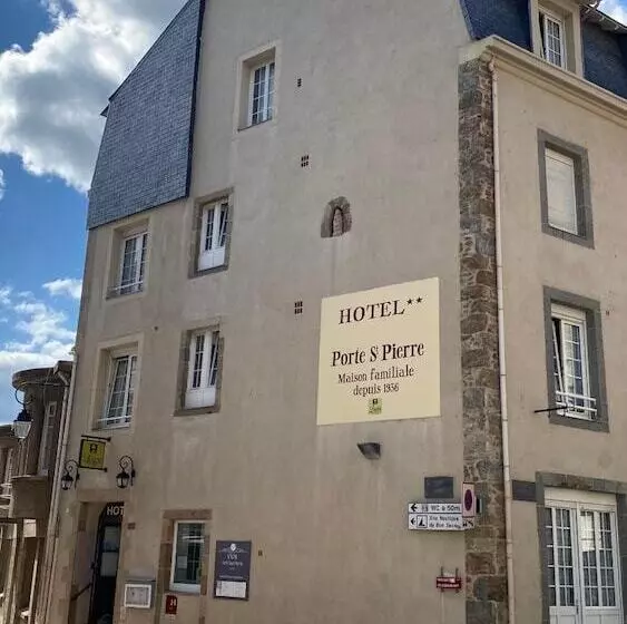 酒店 Hôtel La Porte Saint Pierre Logis Hôtel Intra Muros