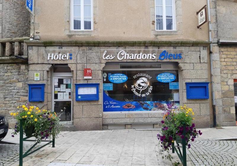 هتل Logis Hôtel Les Chardons Bleus Restaurant Le Bistrot De La Mer