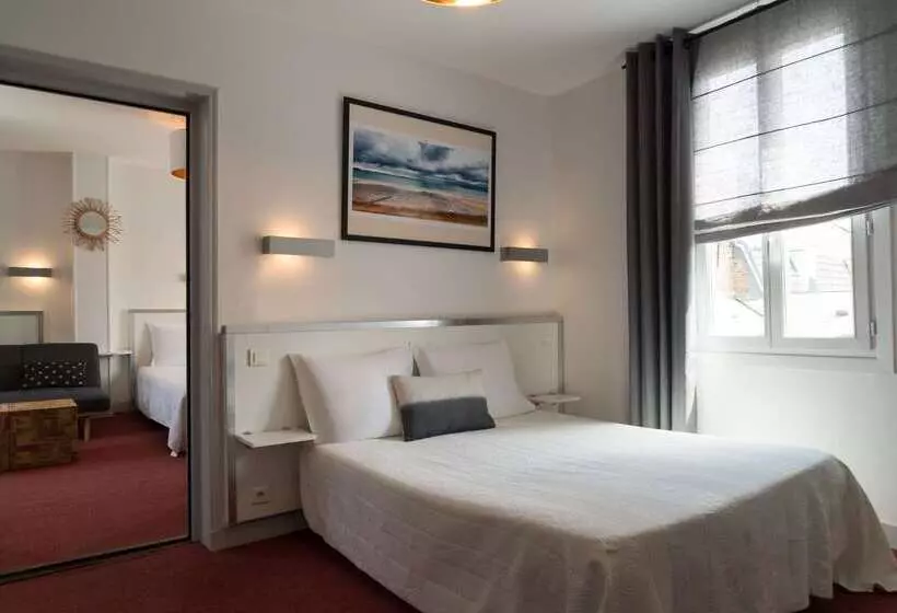 Отель The Originals Boutique, Hôtel La Colonne De Bronze, Saintvalérysursomme