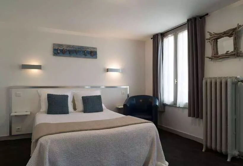 Отель The Originals Boutique, Hôtel La Colonne De Bronze, Saintvalérysursomme