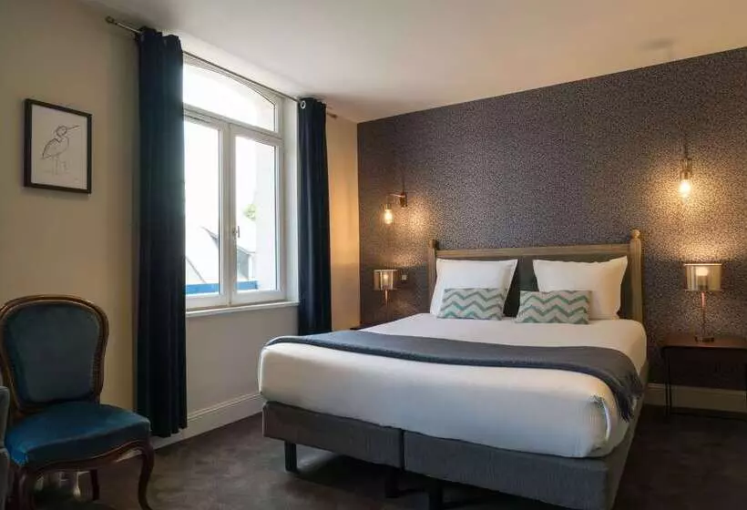 Отель The Originals Boutique, Hôtel La Colonne De Bronze, Saintvalérysursomme