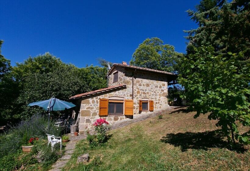 Typical Little Italian Property In The Middle Of Fruit Trees