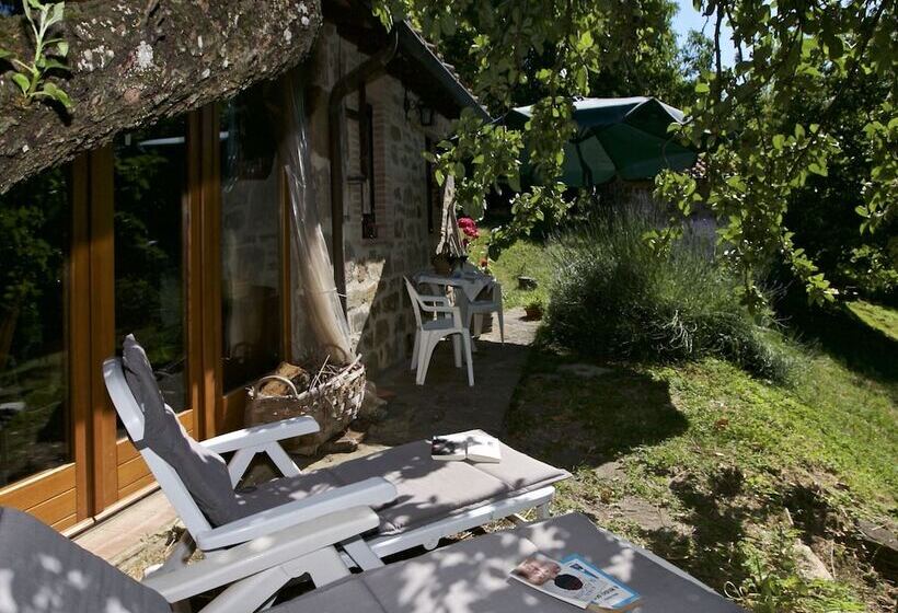 Typical Little Italian Property In The Middle Of Fruit Trees