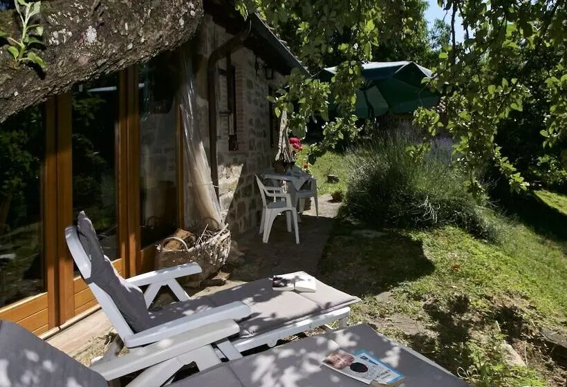 Typical Little Italian Property In The Middle Of Fruit Trees