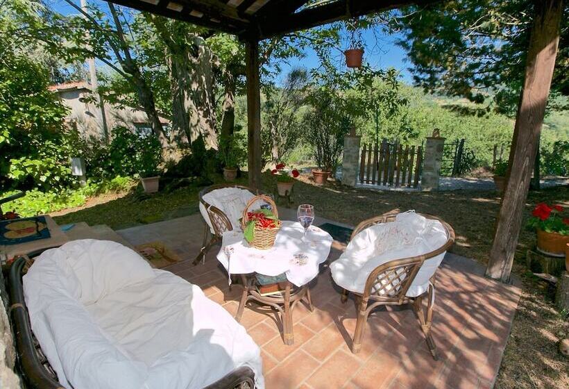 Typical Little Italian Property In The Middle Of Fruit Trees