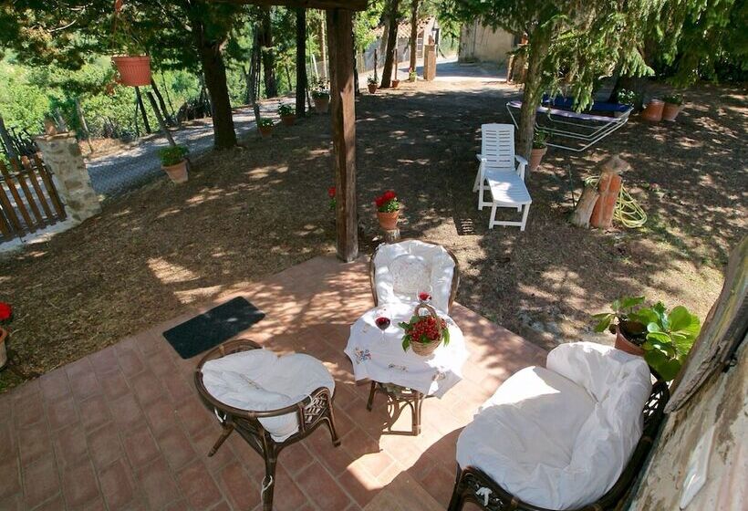 Typical Little Italian Property In The Middle Of Fruit Trees
