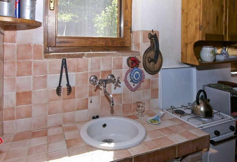 Typical Little Italian Property In The Middle Of Fruit Trees