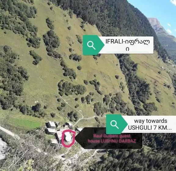 تختخواب و صبحانه Raul Lushnu Darbaz