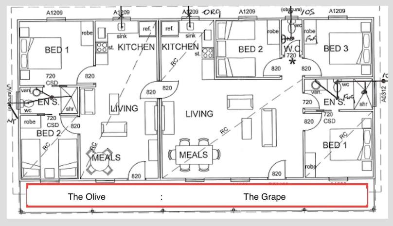 פנסיון The Grape And Olive At Willunga