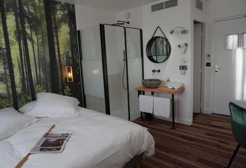 호텔 Restaurant Les Glycines