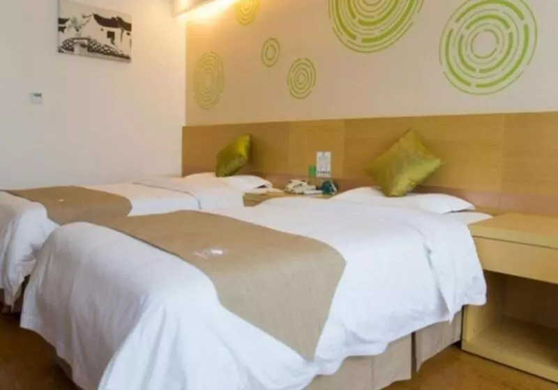 Hotelli Greentree Inn Bozhou Lixin District Huishang Market Business