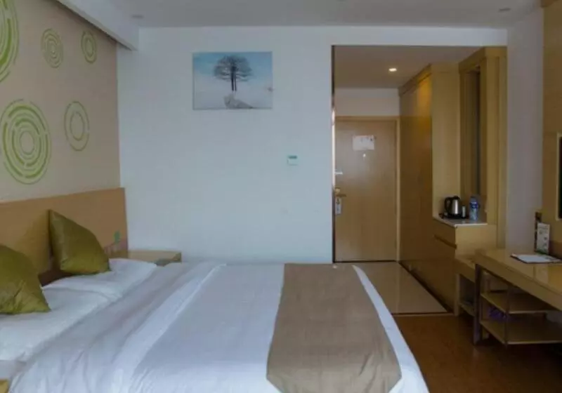 Hotelli Greentree Inn Bozhou Lixin District Huishang Market Business