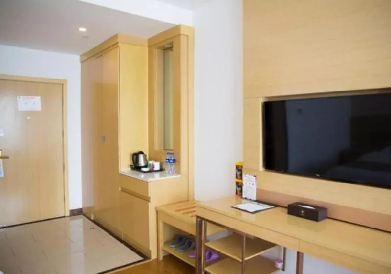 Hotelli Greentree Inn Bozhou Lixin District Huishang Market Business