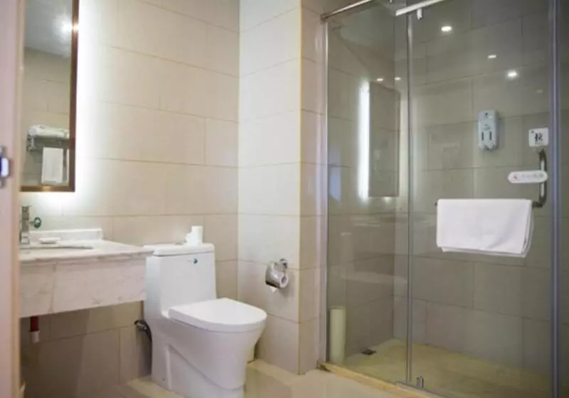 Hotelli Greentree Inn Bozhou Lixin District Huishang Market Business