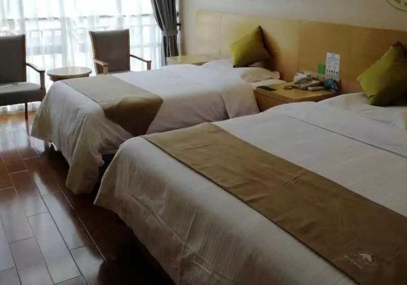 Hotelli Greentree Inn Bozhou Lixin District Huishang Market Business