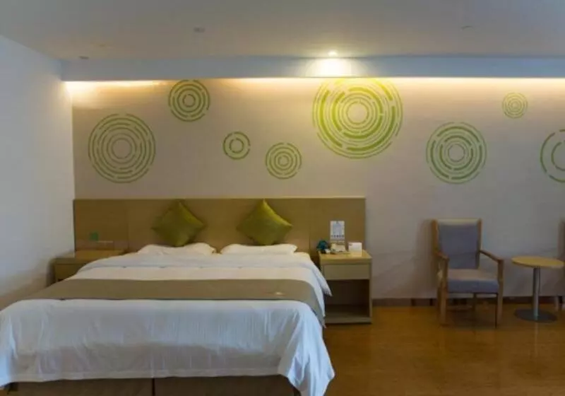 Hotelli Greentree Inn Bozhou Lixin District Huishang Market Business