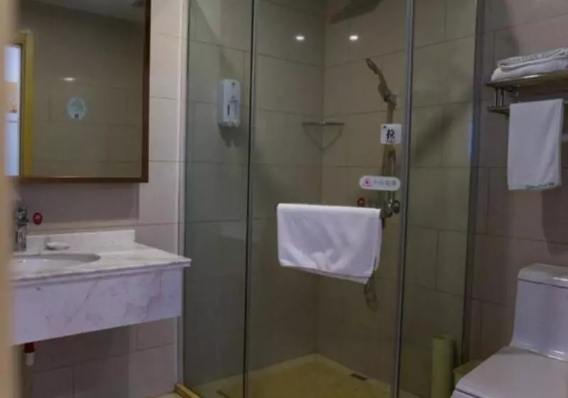 Hotelli Greentree Inn Bozhou Lixin District Huishang Market Business