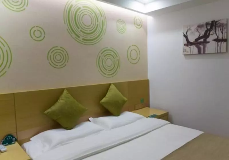 Hotelli Greentree Inn Bozhou Lixin District Huishang Market Business