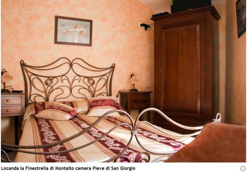 צימר La Finestrella Di Montalto Locanda