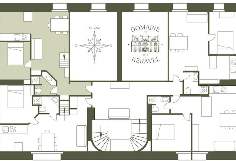 膳宿费 Domaine De Keravel