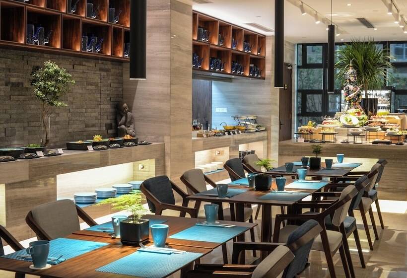 호텔 Ssaw Boutique Shanghai South Xuhui Riyueguang