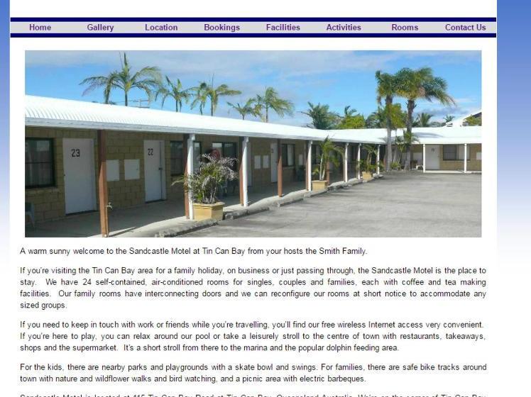 Sandcastle Motel Tin Can Bay