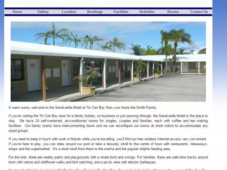 Sandcastle Motel Tin Can Bay