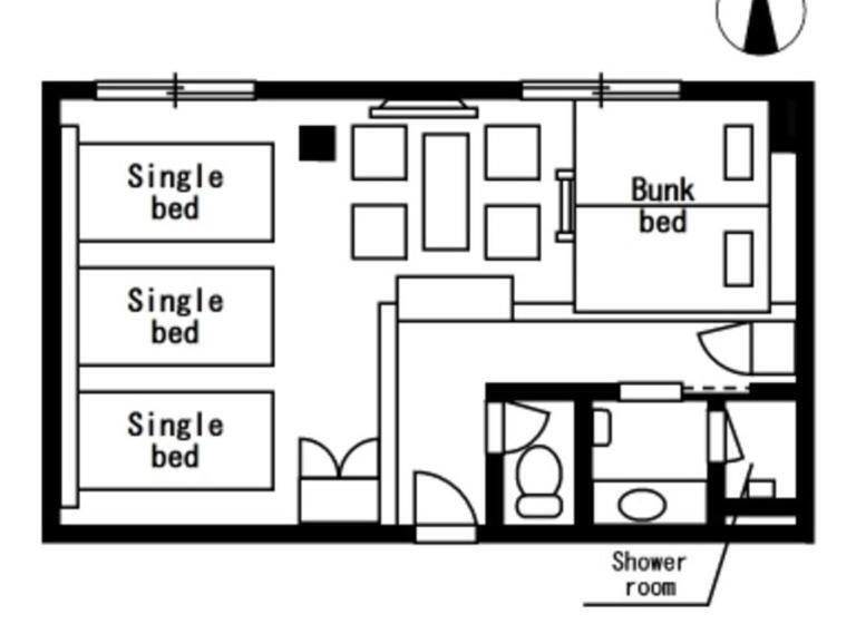 فندق New Alphabed Inn Takamatsu Station