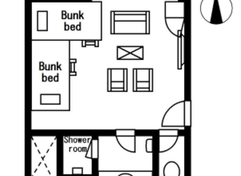 فندق New Alphabed Inn Takamatsu Station