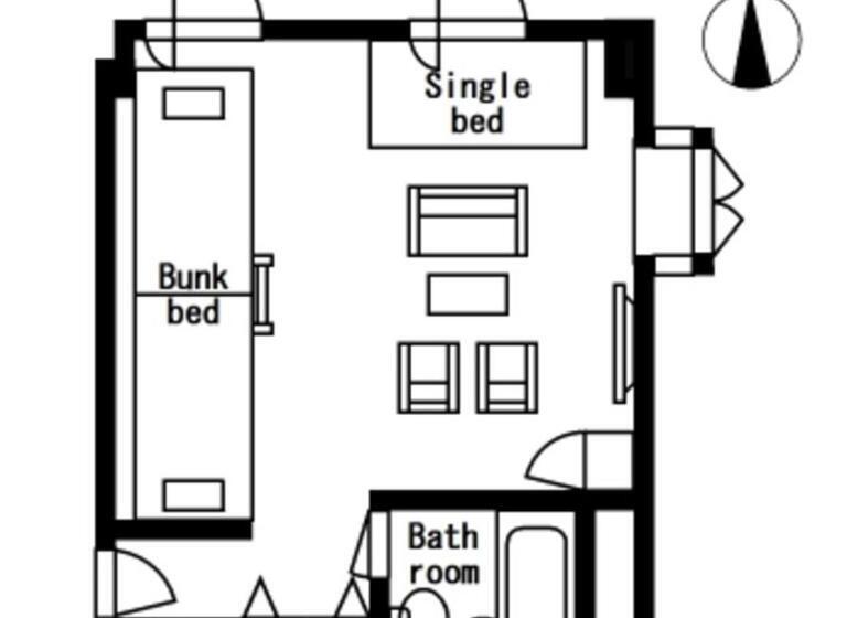 فندق New Alphabed Inn Takamatsu Station