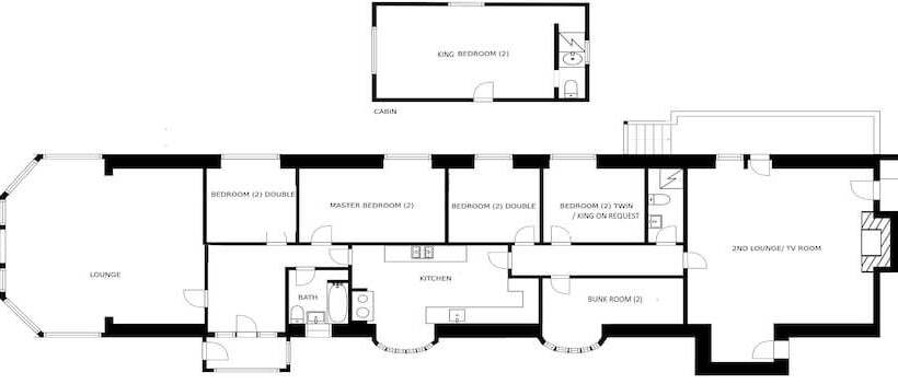 Streamways Nr Croyde 6 Bedroom, Sleeps 12 16, Hot Tub