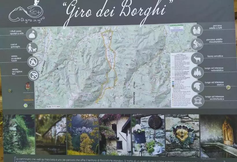 Aamiaismajoitus (B&B) Il Ciliegio Di Lurisia