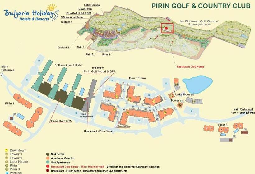 Pirin Golf & Country Club Apartment Complex