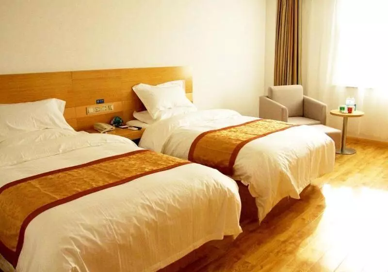 ホテル Greentree Inn Shandong Laiwu Bus Station Express