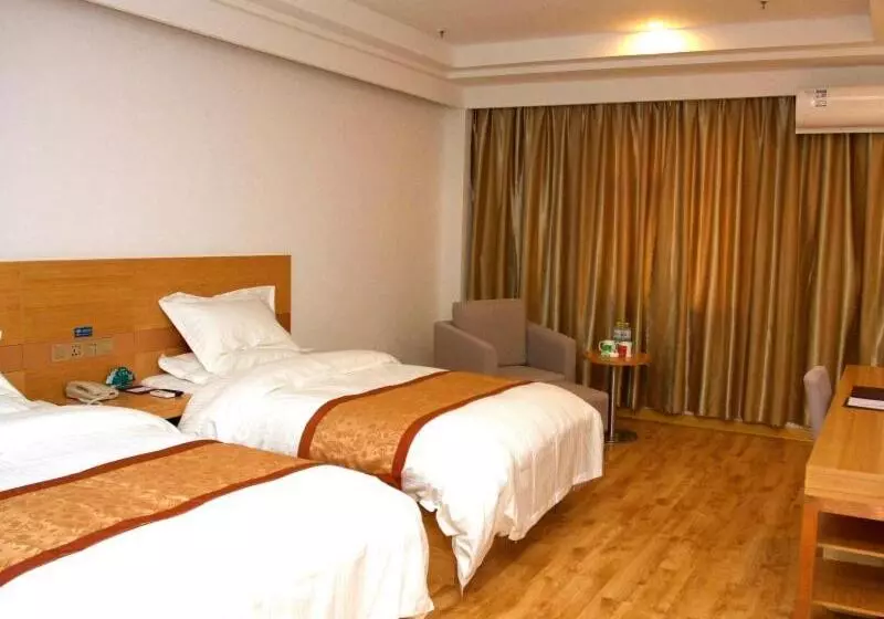 ホテル Greentree Inn Shandong Laiwu Bus Station Express