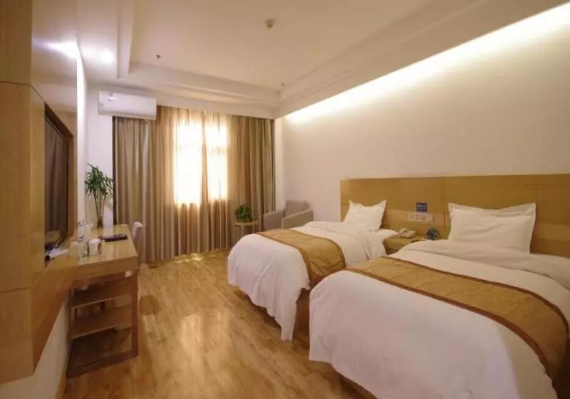 ホテル Greentree Inn Shandong Laiwu Bus Station Express