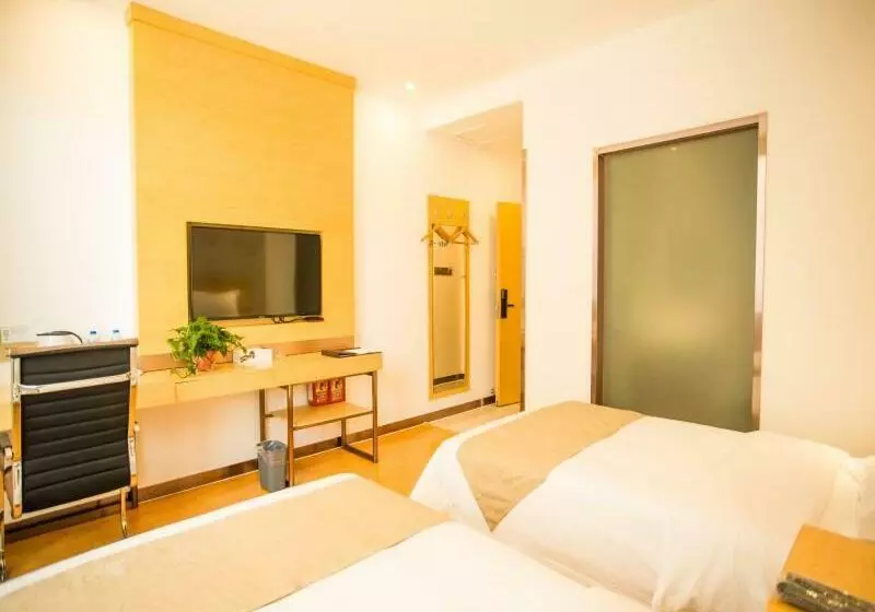 Hotelli Greentree Inn Jinzhong Yuci Old Town Express