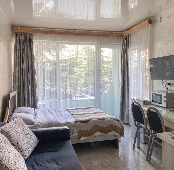 تختخواب و صبحانه уютная студия Maksim