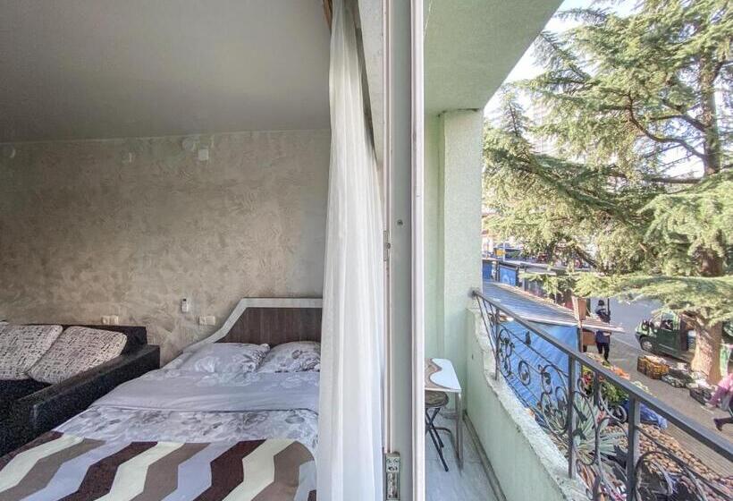 تختخواب و صبحانه уютная студия Maksim