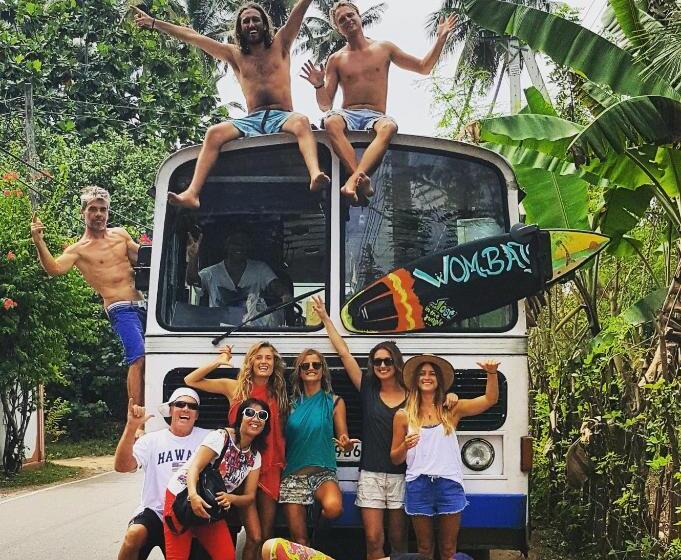 Herberge Surfing Wombats