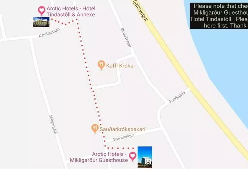 ペンション Mikligardur Guesthouse