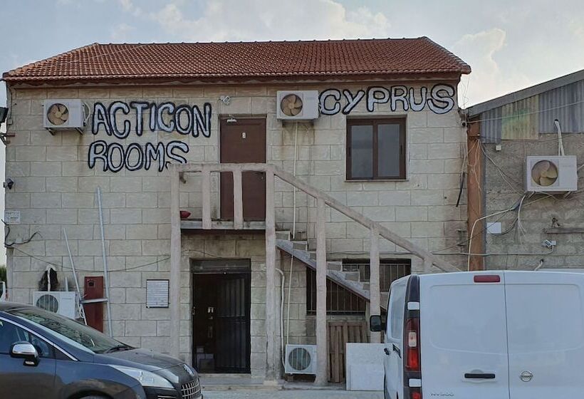 بنسيون Acticon Rooms Larnaca