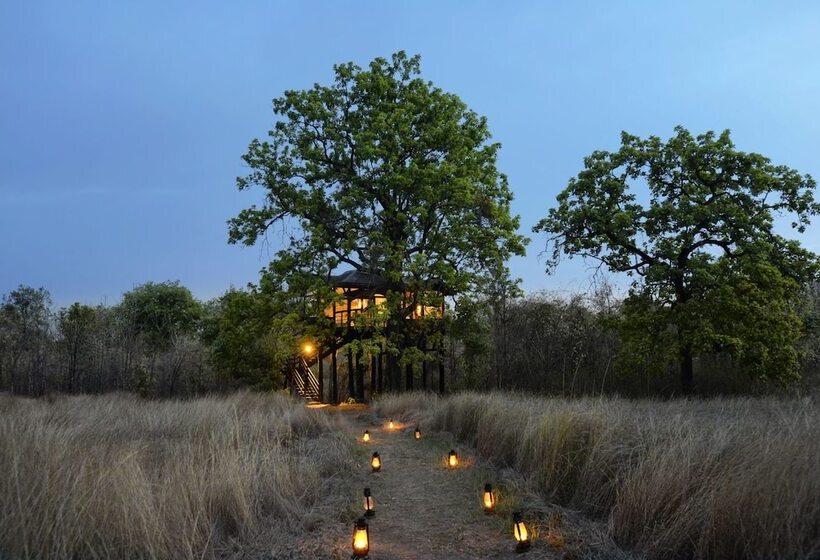 בית מלון כפרי Pugdundee Safaris   Pench Tree Lodge